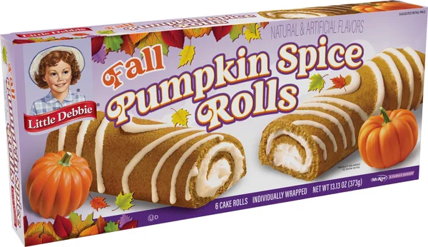Little Debbie Family Pack Pumpkin Spice Rolls, 13.13 oz