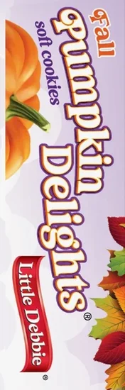 Little Debbie Pumpkin Delights Cookies - 8 ct