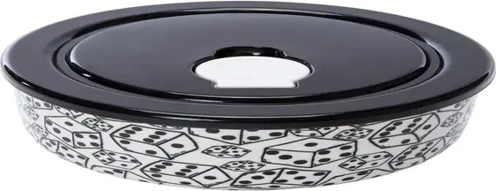 Lunch Bowl With Vented Plastic Lid 22oz