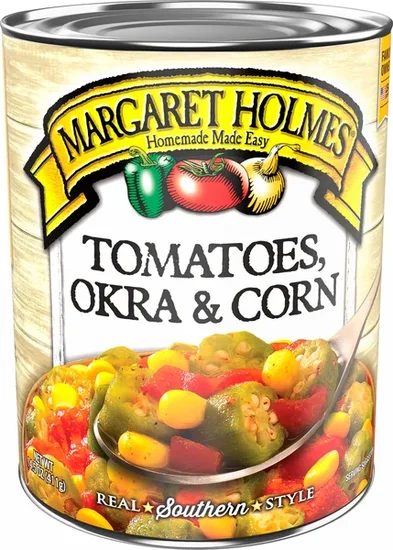 Margaret Holmes Tomatoes, Okra, And Corn, 14.5 oz.