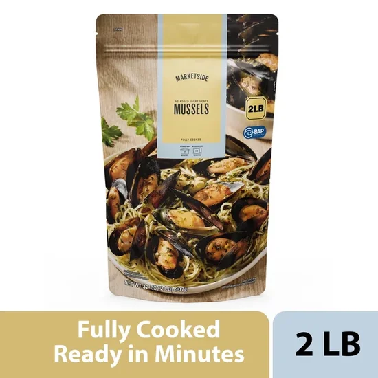 Marketside Frozen Mussels, 2 lb