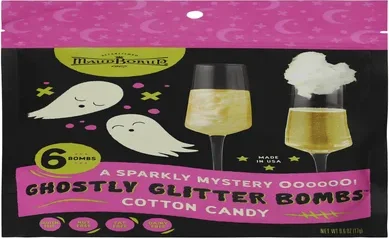 Maud Borup® Ghostly Glitter Bombs Cotton Candy 6-Pack