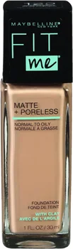 Maybelline Fit Me Matte + Poreless Liquid Foundation Makeup - True Beige