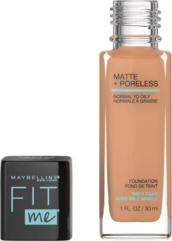 Maybelline Fit Me Matte + Poreless Liquid Foundation Makeup - Warm Honey