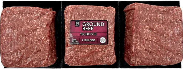 Member's Mark 93/7 Ground Beef, priced per pound