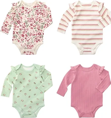 Member's Mark Baby 4-Pack Bodysuits