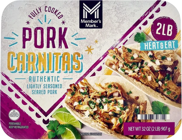 Member's Mark Fully Cooked Pork Carnitas, 2 lbs.