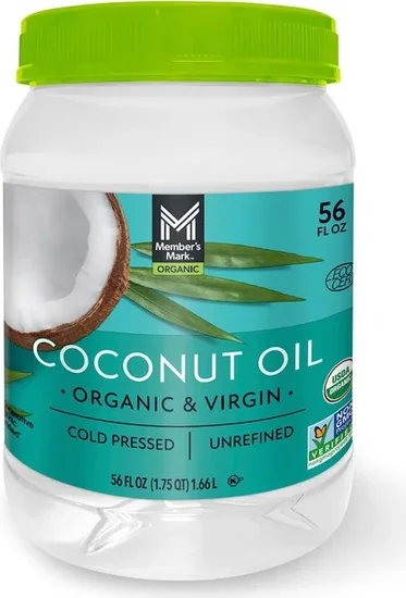 Member's Mark Organic Virgin Coconut Oil, 56oz.