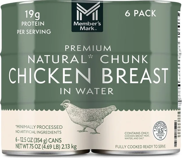 Member's Mark Premium Chunk Chicken Breast, 12.5 oz., 6 ct.