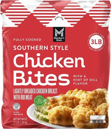 Member's Mark Southern Style Chicken Bites, Frozen, 3 lbs.