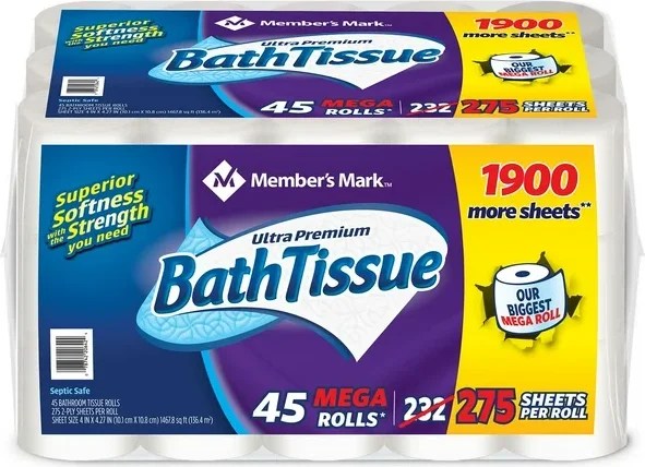 Member's Mark Ultra Premium Soft & Strong 2-Ply Toilet Paper