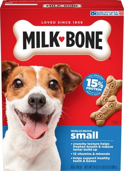 Milk-Bone Original Beef Flavor Small Crunchy Dog Treats