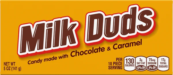 Milk Duds Chocolate & Caramel Candy Movie Theater Box
