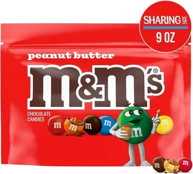 M&M's Peanut Butter Chocolate Candy - Sharing Size - 9oz