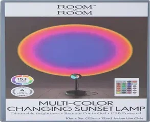 Multi-Color Changing Sunset Lamp