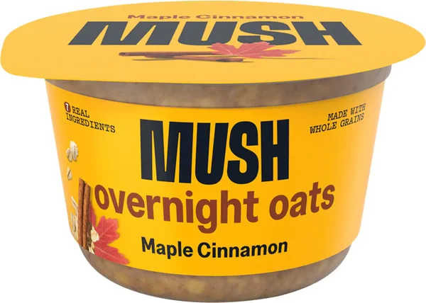MUSH Maple Cinnamon Overnight Oats