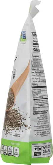 Nature's Promise Organic Whole Black Chia Seeds