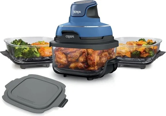 Ninja Crispi 5-in-1 Portable Glass Air Fryer Cooking System