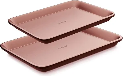 NutriChef 2-Pc. Nonstick Cookie Sheet Baking Pan