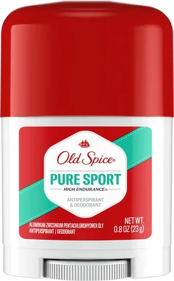 Old Spice Pure Sport High Endurance Anti-Perspirant And Deodorant, 0.8 Oz
