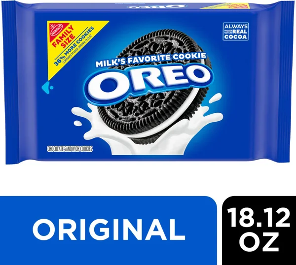 OREO Chocolate Sandwich Cookies Family Size