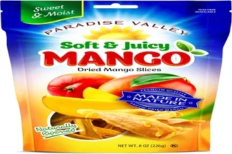Paradise Valley® Soft & Juicy Dried Mango Slices 10oz Resealable Bag