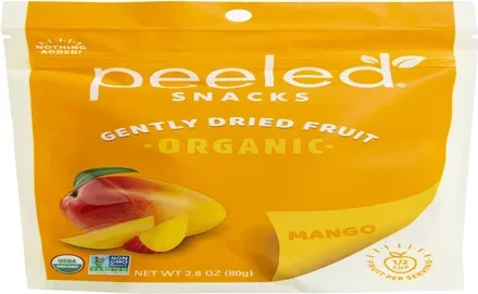 Peeled Snacks® Organic Gently Dried Mango 2.8oz