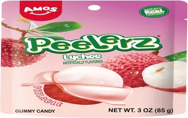 Peelerz® Lychee Peelable Gummy Candy 3oz