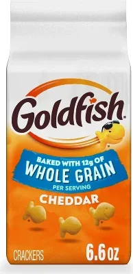 Pepperidge Farm Goldfish Cheddar Crackers Baked with Whole Grain- 6.6oz