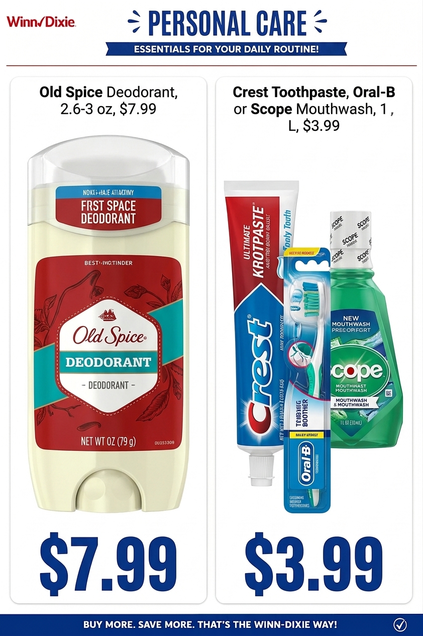 Personal Care Flyer