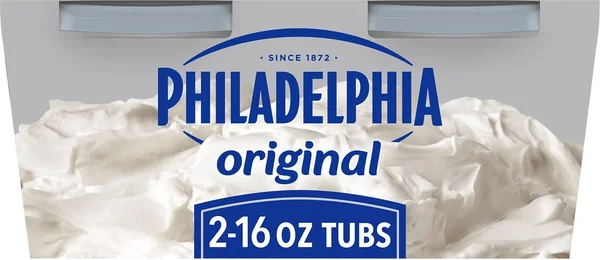 Philadelphia Original Cream Cheese Spread, 16 oz., 2 pk.