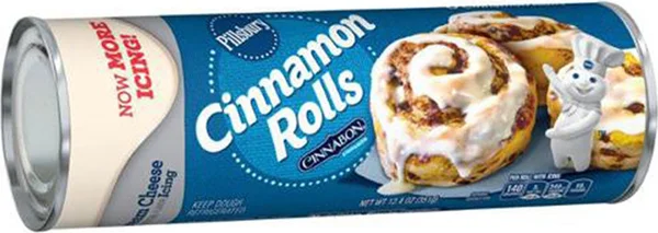 Pillsbury Cinnamon Rolls With Cream Cheese Icing, 8 ct, 12.4 oz