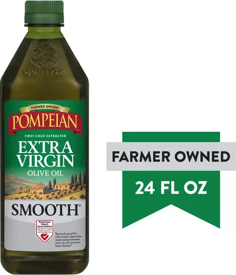 Pompeian Smooth Extra Virgin Olive Oil - 24 fl oz
