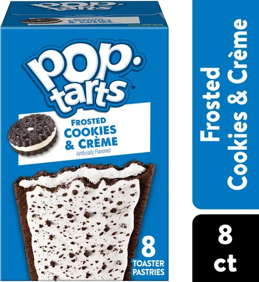 Pop-Tarts Frosted Cookies and Crème Toaster Pastries