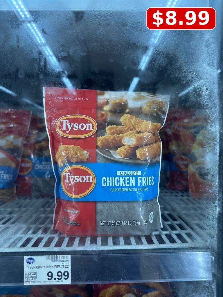 Kroger® Frozen Fully Cooked Crispy Chicken Fries