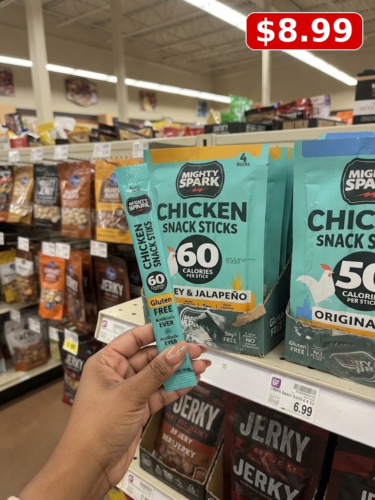 Mighty Spark Honey & Jalapeño Chicken Snack Sticks