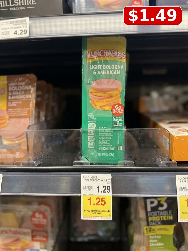 Lunchables Light Bologna & American Value Pack, Pack