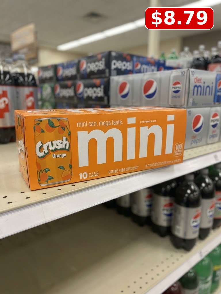 Sunkist® Orange Soda Mini Cans