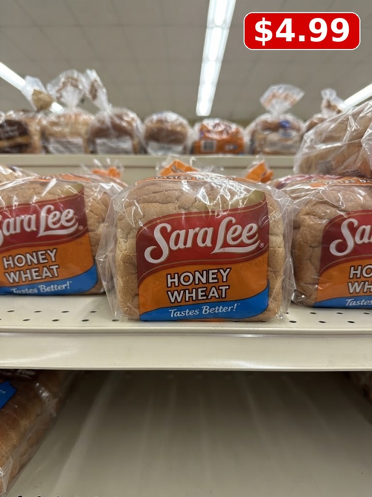 Nature's Own Honey Wheat Bread, Non-GMO Sandwich Bread, 20 oz Loaf