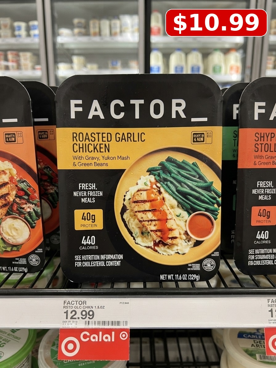 Factor Roasted Garlic Chicken - 11.6oz: 40g Protein