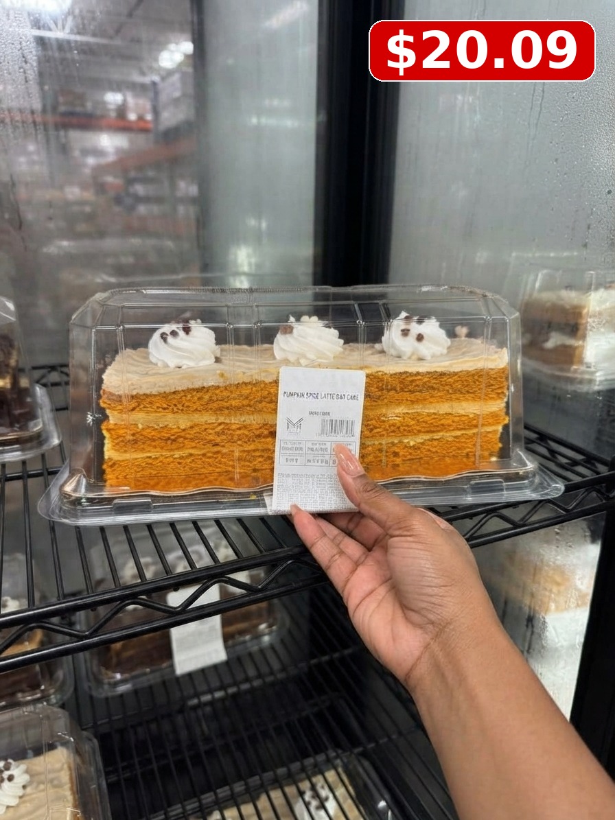 Member’s Mark Pumpkin Spice Latte Bar Cake