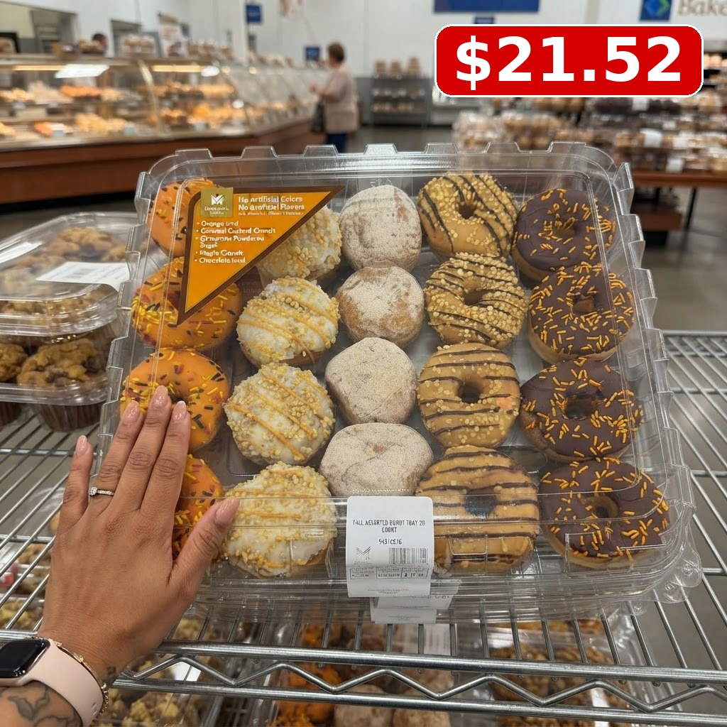 Member’s Mark Fall Assorted Donut Tray