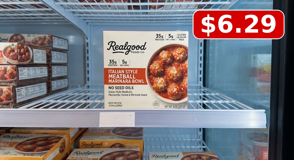Real Good Italian Chicken Meatballs with Marinara Bowl - 8oz