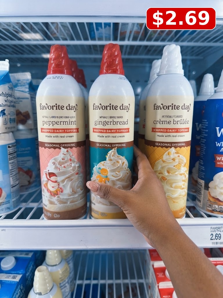 Peppermint Whipped Dairy Topping - 13oz - Favorite Day™