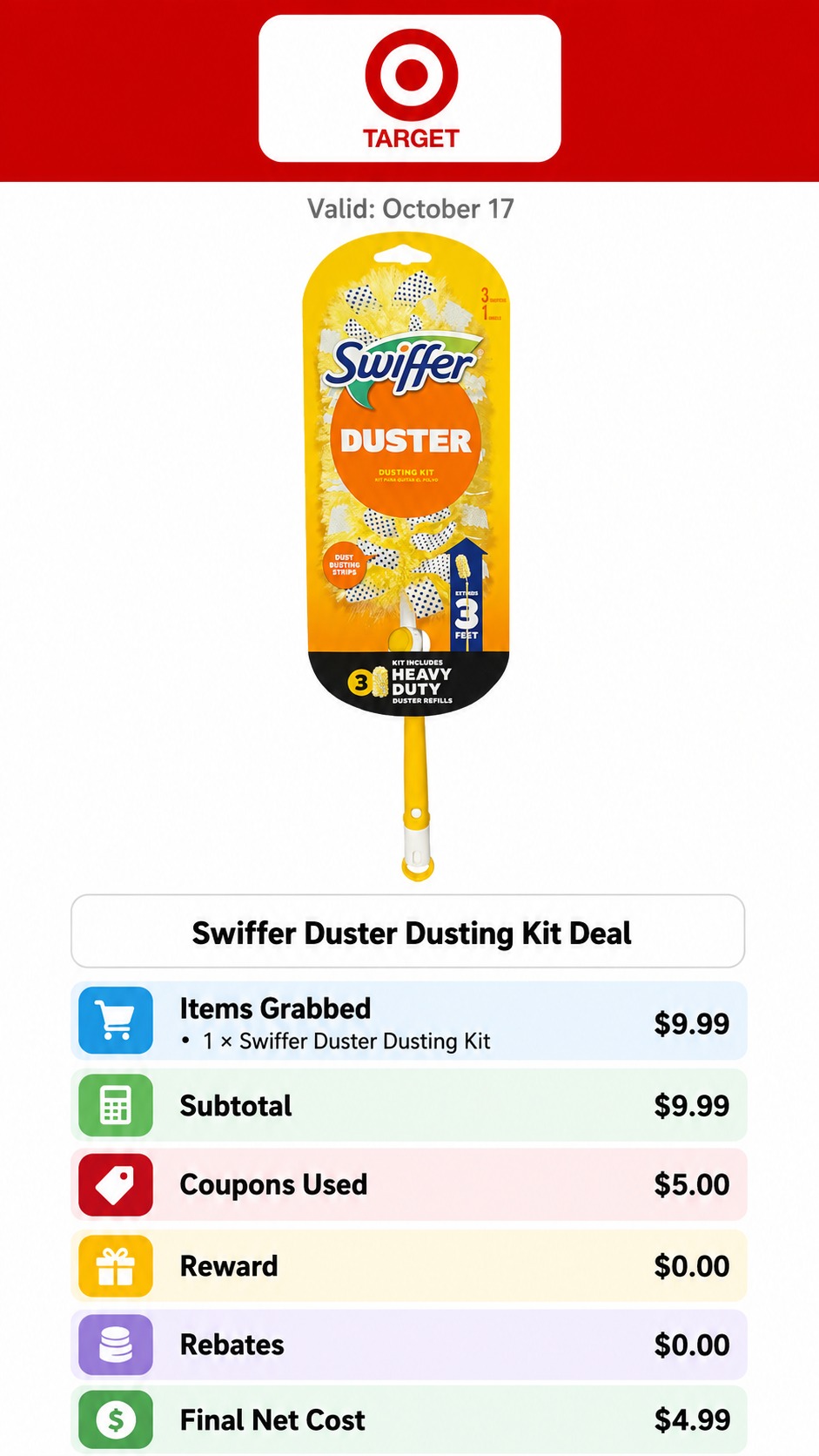 Swiffer Duster Dusting Kit