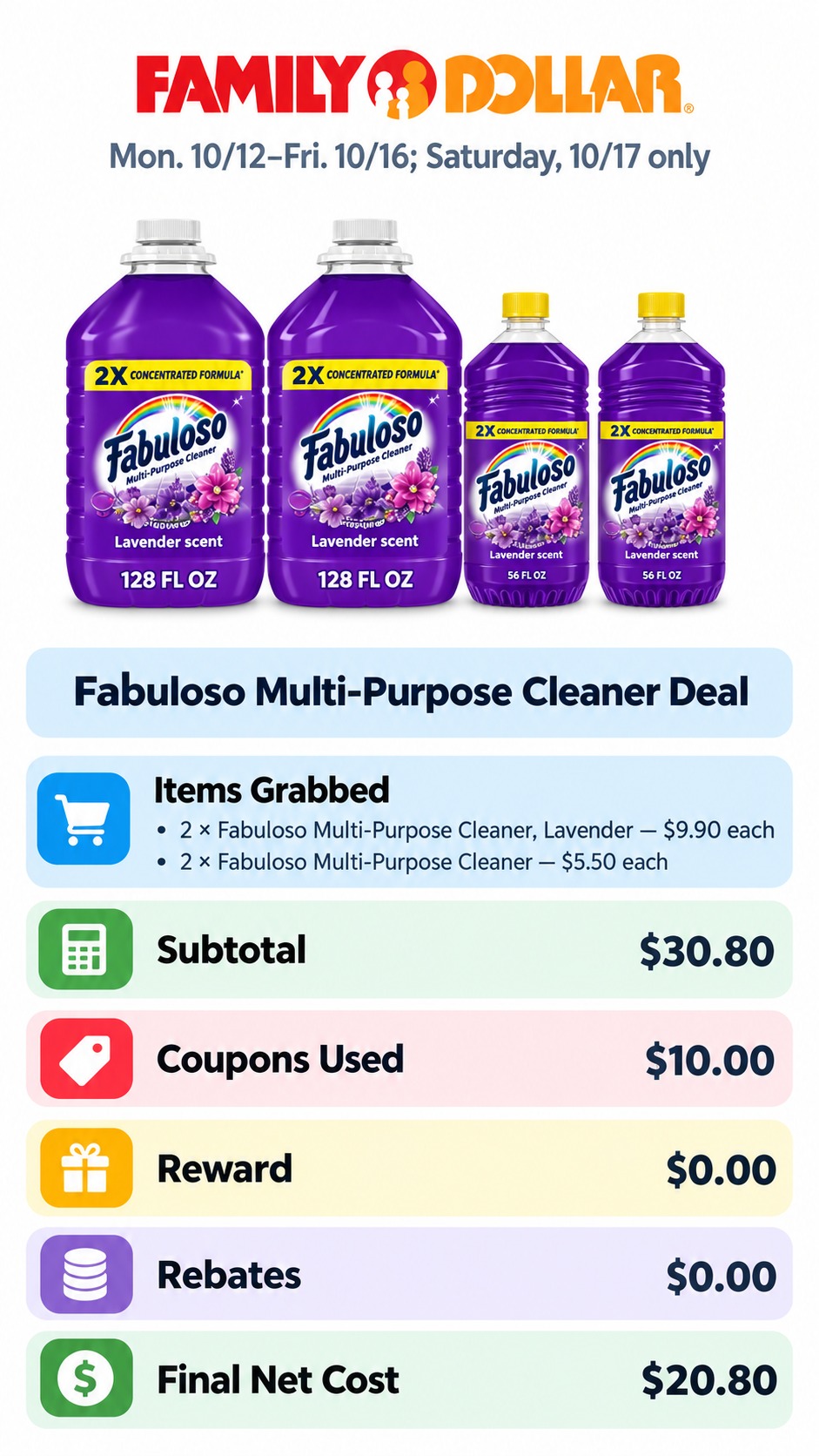 Fabuloso Cleaner Bundle