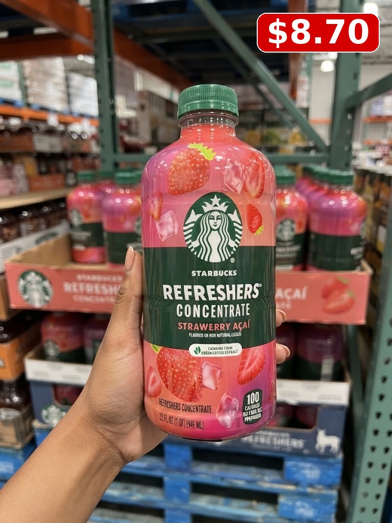 Starbucks Strawberry Açaí Refreshers Concentrate, 32 fl oz
