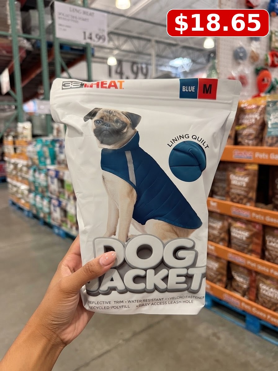 32 Degrees Doggy Packable Vest, Assorted Colors and Sizes