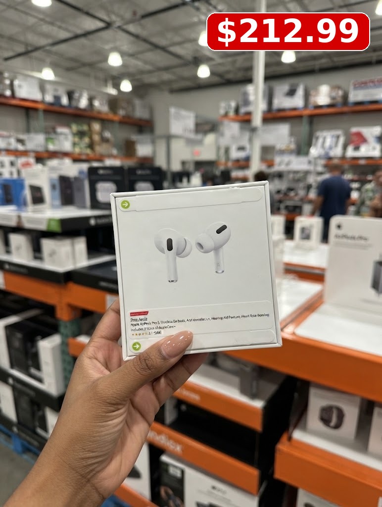 Apple AirPods Pro 3, Wireless Earbuds, Active Noise Cancellation, Hearing Aid Feature, Heart Rate