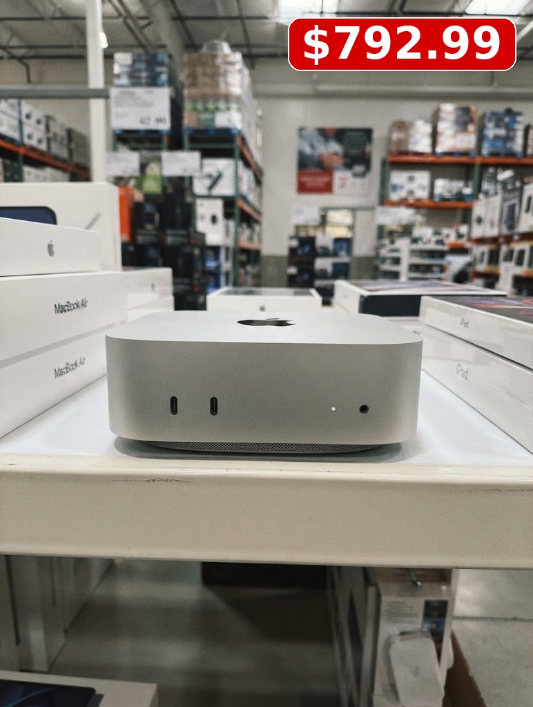 Mac mini Desktop Computer - Apple M6 chip, Built for Apple Intelligence, 12-core CPU, 12-core GPU,